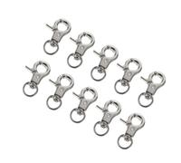 SUPVOX Fermagli Girevoli in Lega di Zinco per Borse 10 Pezzi, Chiusure a Granchio Medie Morsetto Grande, Ganci per Tracolla e Accessori Fai da Te per Creazione Borse e Zaini