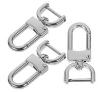 SUPVOX Fibbia in Metallo per Collare Cani Set da 3 Gancio a Vite Staccabile 16 CM Diametro Interno Resistente Lega Zinco per Riparazioni Borse e Cinturini Interno ed Esterno