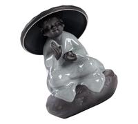 SUPVOX Filtro per Tè in Ceramica Decorazione Mini Buddha Accessorio per Cerimonia del Tè Filtro per Infusore Decorativo da Tavolo per Soggiorno e Sala da Pranzo Set Unico