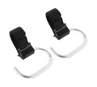 SUPVOX Ganci per Borse Carrozzina in Lega Plastica Girevoli 2pz Accessorio Multifunzione per Borse