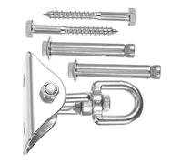 SUPVOX Ganci Sospensione Altalena Acciaio Inossidabile Espansioni Viti per Parete Soffitto Ganci Fissaggio Amaca e Dondolo Carico Pesante Kit Facile da Installare per Sospensione Interna