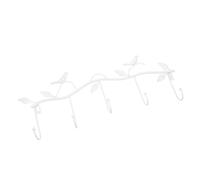 SUPVOX Gancio in Ferro Battuto a Forma di Foglia e Animale, Gancio Portaoggetti Rustico per Cappelli e Chiavi, Appendiabiti da Parete per Cucina, Bagno e Soggiorno