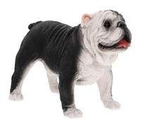 SUPVOX Giocattoli Bulldog Cucciolo Figurina Del Bulldog Modelli Per Cani Decorazione Per Cani Figurina Di Cane Dei Cartoni Animati Per Cani Plastica