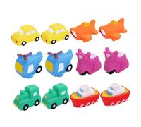 SUPVOX Giocattoli Da Bagno Per Ragazzo Ragazza Piccoli, Set Da 12 Pezzi, Giocattolo Morbido e Pratico Per La Vasca Da Bagno, Accessori Per Ragazzo Ragazza, Sicuri e Resistenti Per Gioco in Doccia