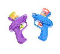 SUPVOX Giocattolo Disco Volante Lanciatore Morbido Attività all'Aperto per Bambini 15 Proiettili Colorati Design Sicuro Intrattenimento Continuo Adatto a Feste