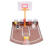 SUPVOX Giocattolo Per Bere Da Tavolo Forma Di Basket Accessori Creativi Per Bar Giochi Da Bere in Acrilico Resistente Di Forniture Per Intrattenimento Padroneggia La Pressione Per Vincere