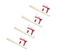 SUPVOX Gioco di Soffiaggio Galleggiante per Bambini, 4 Palline Leggere a Forma di Torta per Sviluppo e Coordinazione Occhio-mano, Giocattoli Educativi per Feste e Attività Familiari