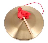 SUPVOX Gong a Mano Con Martello Da Gioco 22 Cm Set Strumento Musicale Percussione Tradizionale Cinese Piatto Con Cordino Per Ragazzo Ragazza Educazione Musicale e Sviluppo Senso Del Ritmo