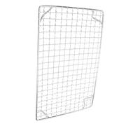 SUPVOX Griglia per Barbecue Rettangolare in Acciaio Inossidabile 28X18 CM con Gambe 2 CM Rete per Cottura al Forno e Falò Accessorio per Grigliata a Carbone Resistente Alte