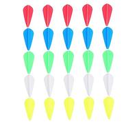 SUPVOX Impennaggio delle Frecce in Gomma 1,75 Pollici Set 50 Pezzi Palette a Freccia Colorate per Tiro L'Arco Accessori Cacciatori Bilanciamento Direzione Resistente Uso Personale e Professionale