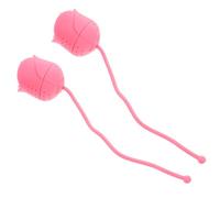 SUPVOX Infusore da Tè in Silicone a Forma di Rosa, 2 Pezzi, Filtro per Tè Sfuso, Migliora Gusto e Filtra i Residui, per Feste e Uffici