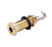 SUPVOX Jack Stereo per Chitarra da Presa di Uscita per Cilindro Terminale Filettato per Sostituire Jack per Chitarra Acustica ed Elettrica Basso