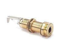 SUPVOX Jack Stereo per Chitarra Elettrica e Basso Presa Jack di Ingresso/Uscita 1/4 6,35Mm Cilindro Perno Filettato Compatibile Chitarra Acustica Facile da Installare