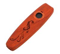 SUPVOX Kazoo Legno Solido per Adulti Strumento Musicale per Principianti e Professionisti Kazoo Versatile per Performance e Legno Resistente