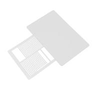 SUPVOX Kit 16 Stencil per Planner e Appunti, Modelli per Pittura e Decorazioni su Carta, Stencil Riutilizzabili in Plastica per Diario, Agenda e Uso Artigianale