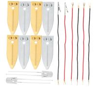 SUPVOX Kit Batteria Frutta Sperimentale con Elettrodi in Rame e per Esperimenti Scientifici Familiari Educativi per Scuola