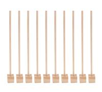 SUPVOX Kit di blocchi da costruzione fai da te da 100 pezzi: tasselli di legno e base di blocchi - Set di puzzle ad incastro creativo - Artigianato in legno massello per giocattoli STEM