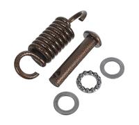 SUPVOX Kit Molla Resistente in Metallo per Sedia Sospesa e Amaca con Gancio Silenziatore e Perno Accessori per Altalena da Giardino Installazione Facile e Durevole