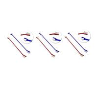 SUPVOX Kit Per La Toelettatura Del Cane Da 6 Pezzi Spazzolino Da Denti A Doppia Faccia Per La Dei Manici Setole Morbide Per Cani Gatti Cuccioli E Gattini.