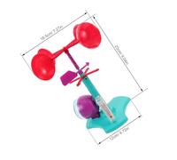 SUPVOX Kit Stem Educativo per Anemometro Te per Misurare e Direzione del Vento Scientifico per Esperimenti di Meteorologia e Giocattolo Didattico per Scuola e Casa