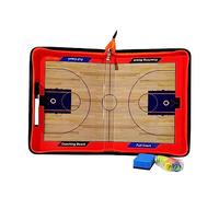SUPVOX Lavagna Basket Portatile con Taccuino e Kit Allenamento Coaching Cancellabile per e Partite e Lezioni
