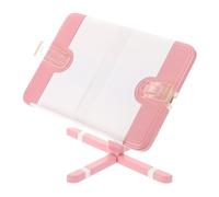 SUPVOX Leggio Portatile Regolabile in Altezza Supporto per Tablet e Spartiti Musicali Design Pieghevole e Stabile per Uso Domestico e Esterno Porta Documenti