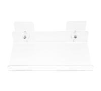 SUPVOX Leggio Trasparente da Parete in Acrilico, Porta Libri e Riviste per Esposizione, Scaffale Espositivo Muro per Ufficio e Negozio, Supporto Porta Dischi Organizzatore Muro