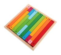 SUPVOX Legno Montessori Per Apprendimento Strumenti Didattici Per Età Prescolare Manipolativi Per Sviluppare Competenze Matematiche Base Per Centri Educazione e