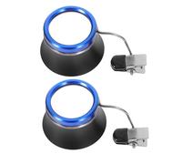 SUPVOX Lente D’ingrandimento per Occhiali Clip 10x per Riparazione Gioielli e Orologi, Set 2 Pezzi in Lega di Alluminio Fascia Regolabile per Uso Professionale