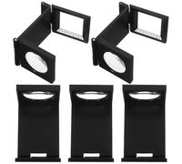 SUPVOX Lente D’ingrandimento Pieghevole Plastica 8X 27mm Set 5 Pezzi Tascabile per Artigianato Gioielli Ispezione Tessuti Riparazioni Uso Portatile