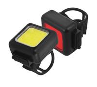 SUPVOX Luce Anteriore per Bicicletta e Urbani, LED COB | Plastica ABS, Resistente alla Pioggia, Avviso di Sicurezza, per Bici da Pendolarismo e Percorsi Esterni