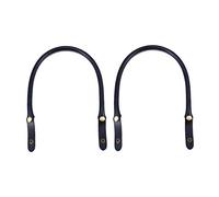 SUPVOX - Manico per borsa, in pelle, 2 pezzi, colore: nero