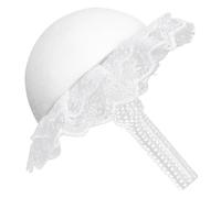 SUPVOX Manico per Bouquet da Sposa Pizzo in Schiuma Resistente Porta Fiori per Matrimonio Romantico Forniture Artigianali per Composizioni Floreali da Cerimonia