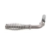 SUPVOX Maniglia a Molla in Acciaio Inox per Porta Stufa a Legna, Sostituzione Resistente al Calore per Affumicatore e Caldaia, Impugnatura Vintage Facile da Installare per Porte