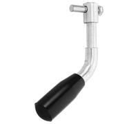 SUPVOX Maniglia Porta Fornace Legna in Metallo e Plastica Resistente al Calore, Accessorio Sostituzione per Coperchio Portello Caldaia, Compatibile Caminetti e Fornaci per Uso Domestico