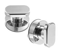 SUPVOX Maniglie a Ventosa Adesive per Porte da Bagno e Cucina, Set da 2 Pezzi, Maniglie Autoadesive per Mobili Aspirazione Potente e Texture Antiscivolo, Installazione senza Fori