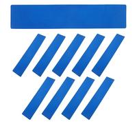 SUPVOX Marcatori per Campi da Tennis 10 Pezzi Linee di Confine Blu Antiscivolo, Kit per Segnaletica Campo da Pickleball e Allenamento Tennis, Adatto per Uso Interno ed Esterno