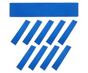 SUPVOX Marcatori per Campi da Tennis 10 Pezzi Linee di Confine Blu Antiscivolo, Kit per Segnaletica Campo da Pickleball e Allenamento Tennis, Adatto per Uso Interno ed Esterno