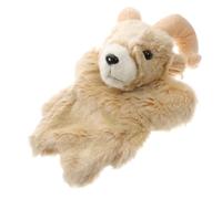 SUPVOX Marionetta a Mano Capra Interattiva Burattino Realistico per Bambini Giocattolo di Peluche Racconti Animali per Neonati Regalo Compleanno