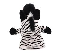 SUPVOX Marionetta Dito Zebra per Burattino Mano Morbido e Facile da Controllare Giocattolo Animale per Racconti e Attività Educative Classe