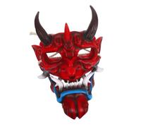 SUPVOX Maschera Demonio Giapponese Hannya per Halloween Maschera Spaventosa e Resistente Accessorio Cosplay per Feste e Eventi Tema Horror
