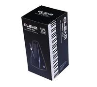 SUPVOX Metronomo Meccanico Nero Di Alta Precisione Con Suono Di Click e Campana Strumento Per Pianoforte Chitarra e Violino Facile Da Usare Batteria