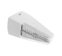 SUPVOX Metronomo Meccanico Portatile Bianco per Pianoforte e Chitarra Campana D'accento, Accessorio Musicale ad Alta Precisione per Esami e Prove di Violoncello, Violino e Batteria