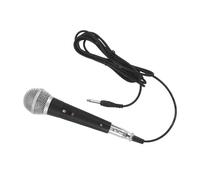 SUPVOX Microfono Cablato Dinamico Vocale Professionale Nero con Riduzione Rumori e Feedback per Conferenze e Public Speaking