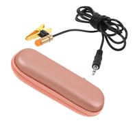 SUPVOX Microfono Clip per Erhu Violino Armonica Morsetto Metallico Cavo per Musicisti Esecutori Riproduzione Audio ad Alta Fedeltà Sensibilità Eccezionale