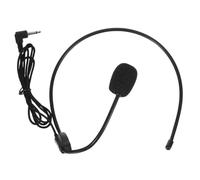SUPVOX Microfono Cuffia per Amplificatore, Leggero e Regolabile, Connessione Jack 3,5mm, 4 Pezzi, per Cantare e Parlare