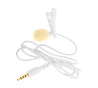 SUPVOX Microfono Lavalier Portatile a Clip Per Smartphone Piccolo Microfono Da Maglietta Per Insegnamento e Riunioni Per Telefono Utilizzo Immediato Senza Configurazione