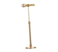SUPVOX Microfono Miniatura Regolabile Decorazione per Miniature Accessorio per Teatri e Case delle Resistente per Feste e Cerimonie