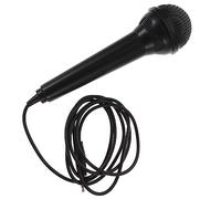 SUPVOX Microfono Per Tastiera Elettronica Compatto e Leggero in Plastica Nera Jack 3,5 Mm, Microfono Portatile Per Casa e Uso All’aperto, Per Adulti e Momenti Musicali Amici o Famiglia