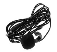 SUPVOX Microfono Pickup per Flauto Portatile Clip Nero in Abs per Strumenti Musicali per Esibizioni e Performance in Band